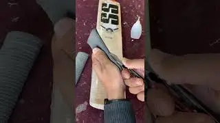 Make cricket bat toe guard at home#repairing #batrepair