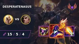 [ DesperateNasus ] Kayle MID vs Swain | EUW MASTER | LOL Season 2024
