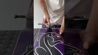 Processo de montagem completa de um skate street com shape Ever 8.25&rdquo;