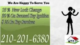 Residential Locksmith San Antonio TX ( 210-201-6380 ) - Home Locked Out - High Security Locks