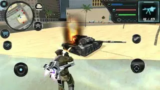 Jetpack Rider Gangster Terror | NAXEEX | Tank Bomb - Android Gameplay #1