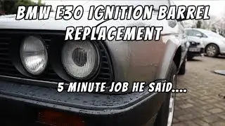 Замена сломанного или изношенного замка зажигания BMW e30 | Project Monroe