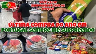 ÚLTIMA COMPRA DO ANO EM PORTUGAL 🇵🇹COMO ESTÁ OS PREÇOS QUANTO GASTAMOS NO LIDL VIVENDO EM PORTUGAL
