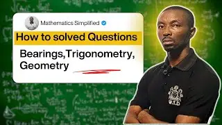 Math Exam Questions Solved | Bearings, Trigonometry, Geometry & More Step by Step