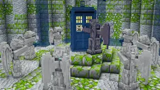 NEVER Look Behind You In Minecraft... (Weeping Angels Mod Showcase)