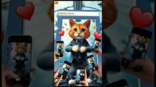 Dapper Cat in a Suit Dances to Viral Fame! 🕺🐱 | Cute & Funny Cat Dance