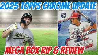 I CAN’T BELIEVE THE HITS- 2025 Topps Chrome Update Megas