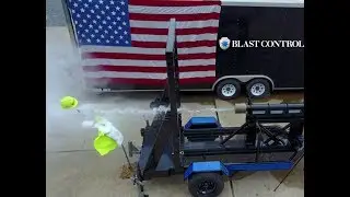 12,000 PSI Water Jet vs. Ballistic Dummy / Blast Control Blanket