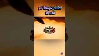 Ai magic paint brush🖌 ASMR relaxing sound