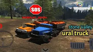 ural truck gameplay | rthd gameplay | new off road multiplayer games | stone Valley map| #offroad