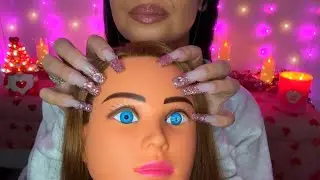 ASMR Hairline Scratching & Brushing Bliss 💆🏻&zwj;♀️ Face Tapping for Deep Tingles 💜