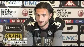 Pesoli in conferenza stampa