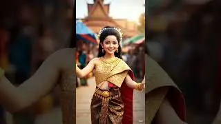 #dreamscreenai  #Showcasing #traditional #bridal #fashion #and #Khmer #traditional #song