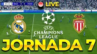 ⚽JORNADA 7 / Champions League  - Real Madrid 🆚 Monaco 🔥