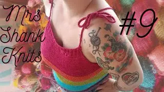 Mrs Shank Knits Episode #9 - WIPS, Upcoming Test Knits and 556 Hexipuffs