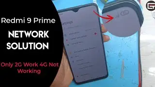 Redmi 9 Prime Network Problem Solution | Jio Sim Not working | 4g Network Problem Only 2g Working