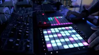 Wonky Jam with Ableton Live, Launchpad Pro Mk3, Launchpad Mini and Behringer Model D