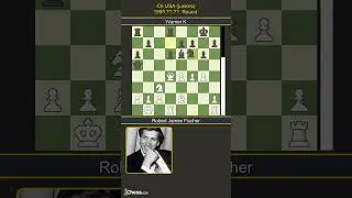 Robert James Fischer vs Warner K | Ch USA (juniors) 1955