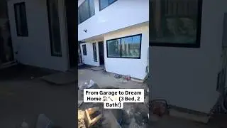From Garage to Dream Home 🏠🔨✨ (3 Bed, 2 Bath!)