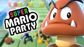 Super Mario Party | Strike it Rich with Goomba (Master CPU)