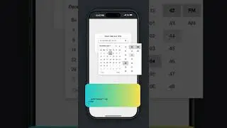 Date Time Picker #coding #programming #html #css #javascript