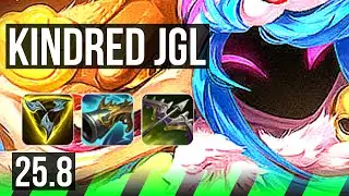 KINDRED vs VOLIBEAR (JGL) | EUW Diamond | 25.8