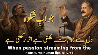 Jawab-e-shikwa Part 1 ~ Dil Sy Jo Bat Nikalti hay Asar Rakhti hay ~ Allama iqbal urdu Poetry SHayari