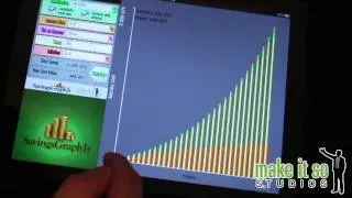 Inflation vs Savings Graph It - iPhone App