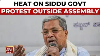 Protest In Bengaluru Over Valmiki Scam, Heat Intensifies On Siddaramaiah Government | India Today