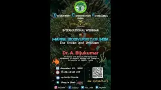 Marine Biodiversity of India: The known and unknown | International Webinar | BCF INDIA