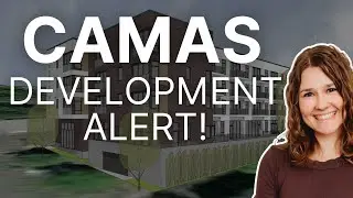 New Apartment & Retail Building Downtown Camas, WA