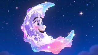 The Sparkly Jelly Moon ✨🌙 Dreamy Kids Lullaby | Soothing Bedtime Rhyme for Kids | Nursery Rhymes