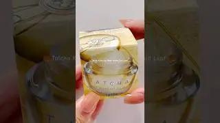 Tatcha Kissu Lip Mask shade Gold Leaf @tatchabeauty #tatcha #lipmask