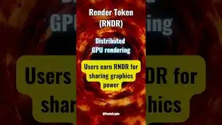 Render Token (RNDR): Distributed GPU Rendering