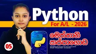 Python Day 05 | Advanced Level ICT