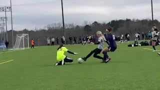 Nina&rsquo;s Olympic Development Program match. North Carolina East 1 vs Virginia 2. January 6, 2024