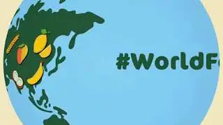 world food day wish in animation