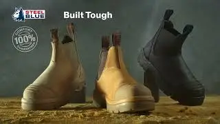 Steel Blue Hobart Scuff Cap boot drop