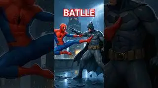 Spiderman vs Batman ☠️