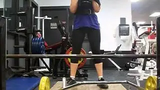Daph13 Fit and 40: 35 pound goblet squats