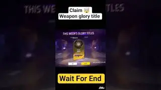 How to claim weapon glory title in cs rank #freefire #csglorytitel #weaponglorytitle #shortsfreed