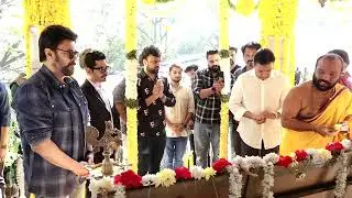 VICTORY VENKATESH NEW MOVIE POOJA #VENKY75 | NIHARIKA CREATIONS #venkatesh