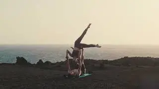 Duo Performs Beautiful Acroyoga Flow in La Palma - 1349328-2