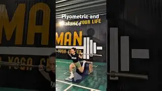 Plyometric and balance training. #plyometrics #jump #balancetraining #explosivespeed #power