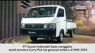 World Premiere Suzuki Carry Pick Up IIMS 2019