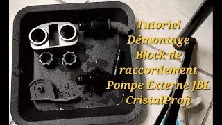 Tuto : Démontage du block de raccordement de la pompe JBL CristalProfi peu-importe le model
