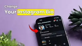 Как изменить свою биографию в Instagram?