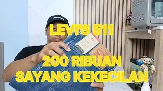 review Diskon besar celana LEVI'S 511 Slim Fit Jeans (04511-5521)