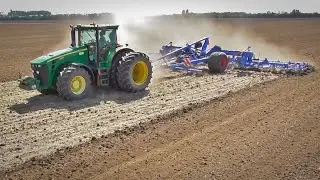 Donau farm - John Deere 8530 & 8370R | Tillage Work 2018 & 2019