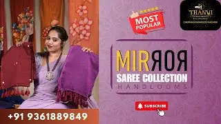Try-On 60+ Mirror  work Saree | Women's Most Awaited Saree Collection | #mirrorsarees #sareeswag